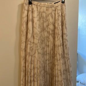 Banana republic long flower skirt